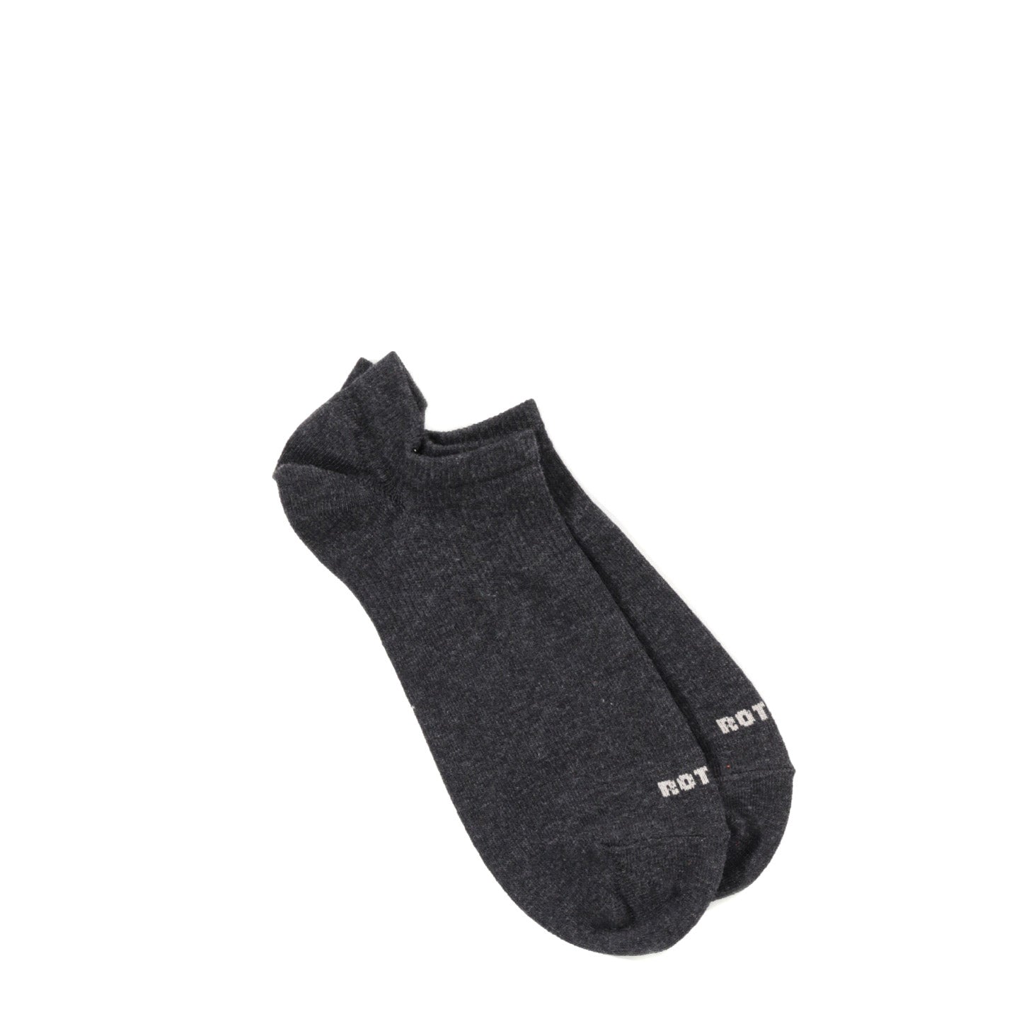 ROTOTO ORGANIC COTTON SNEAKER SOCKS CHARCOAL