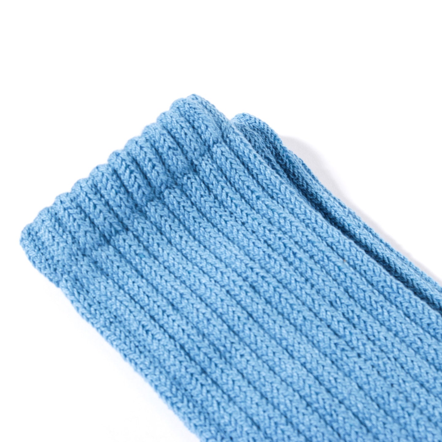 ROTOTO LOOSE PILE SOCKS BLUE