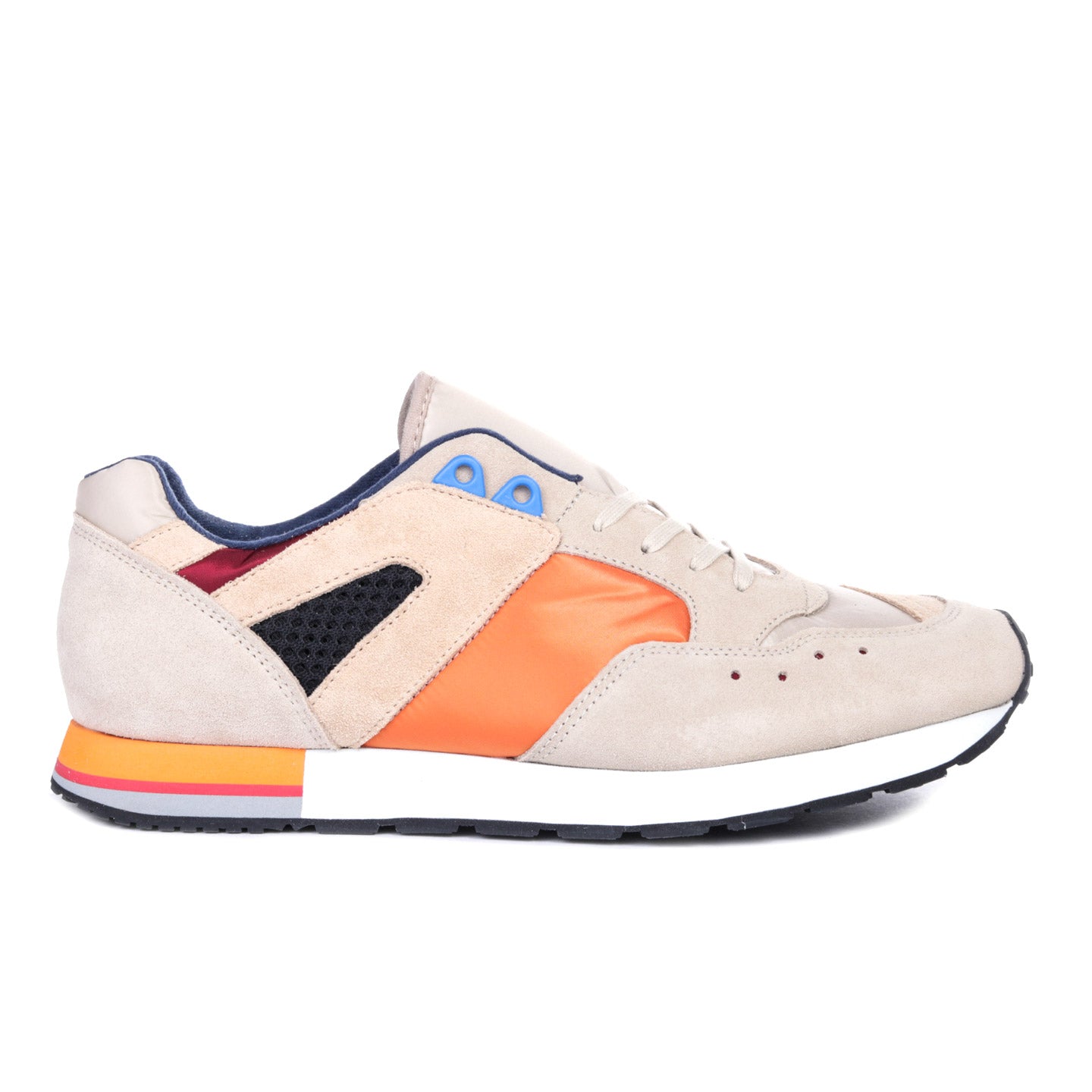 REPRODUCTION OF FOUND FRENCH MILITARY TRAINER ORANGE / BEIGE