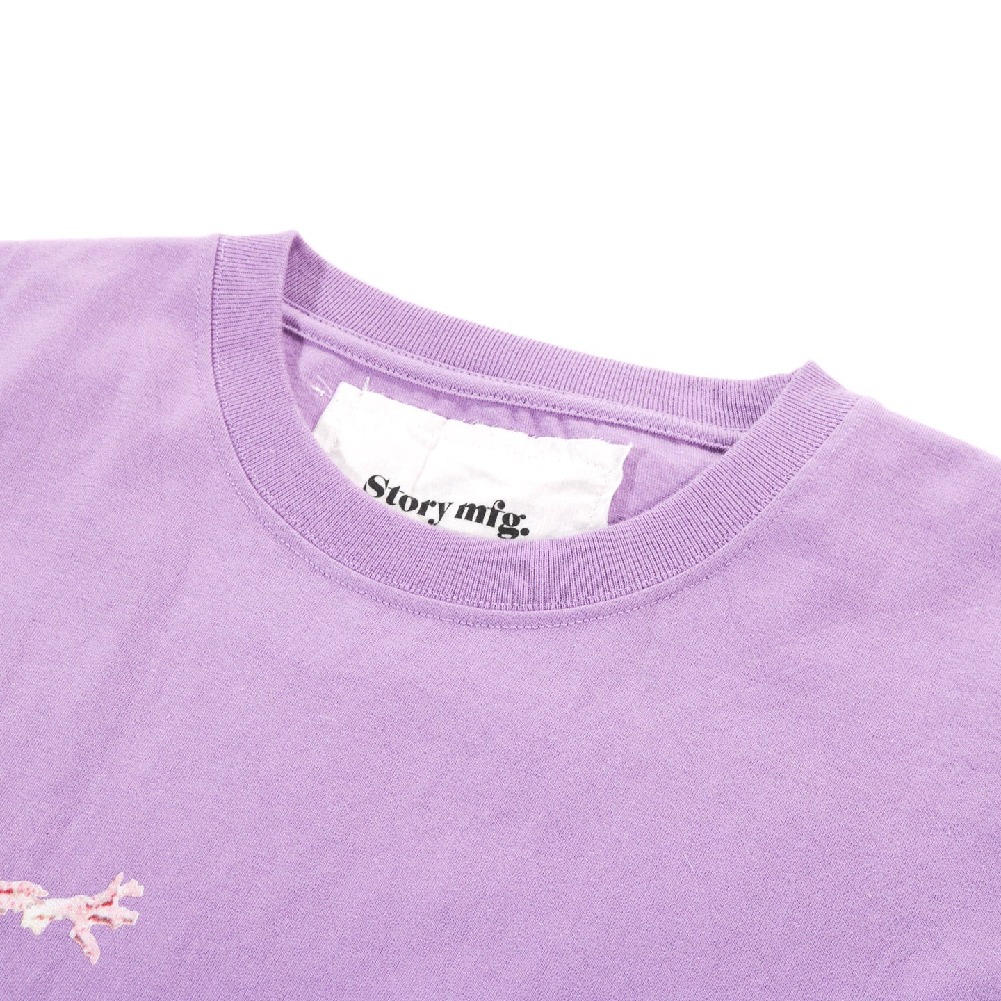 STORY MFG. GRATEFUL TEE SS LILAC SPIRAL CORAL