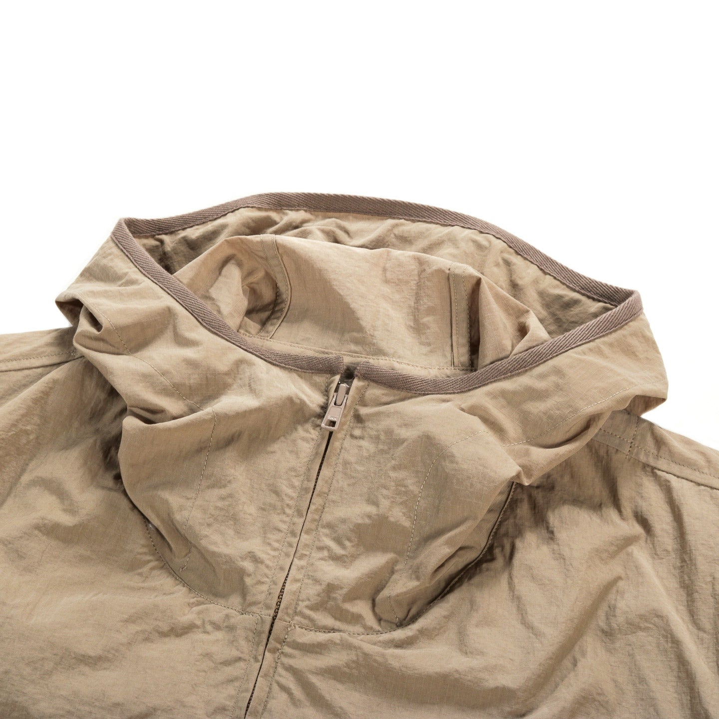 Reversible Bomber Jacket - Tan Quilted Recycled Nylon WR – s.k. manor hill