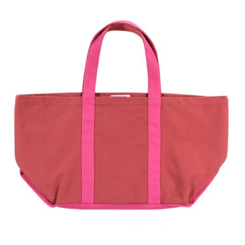 S.K. MANOR HILL TOTE BAG PINK 19.5OZ WR COTTON DUCK CANVAS