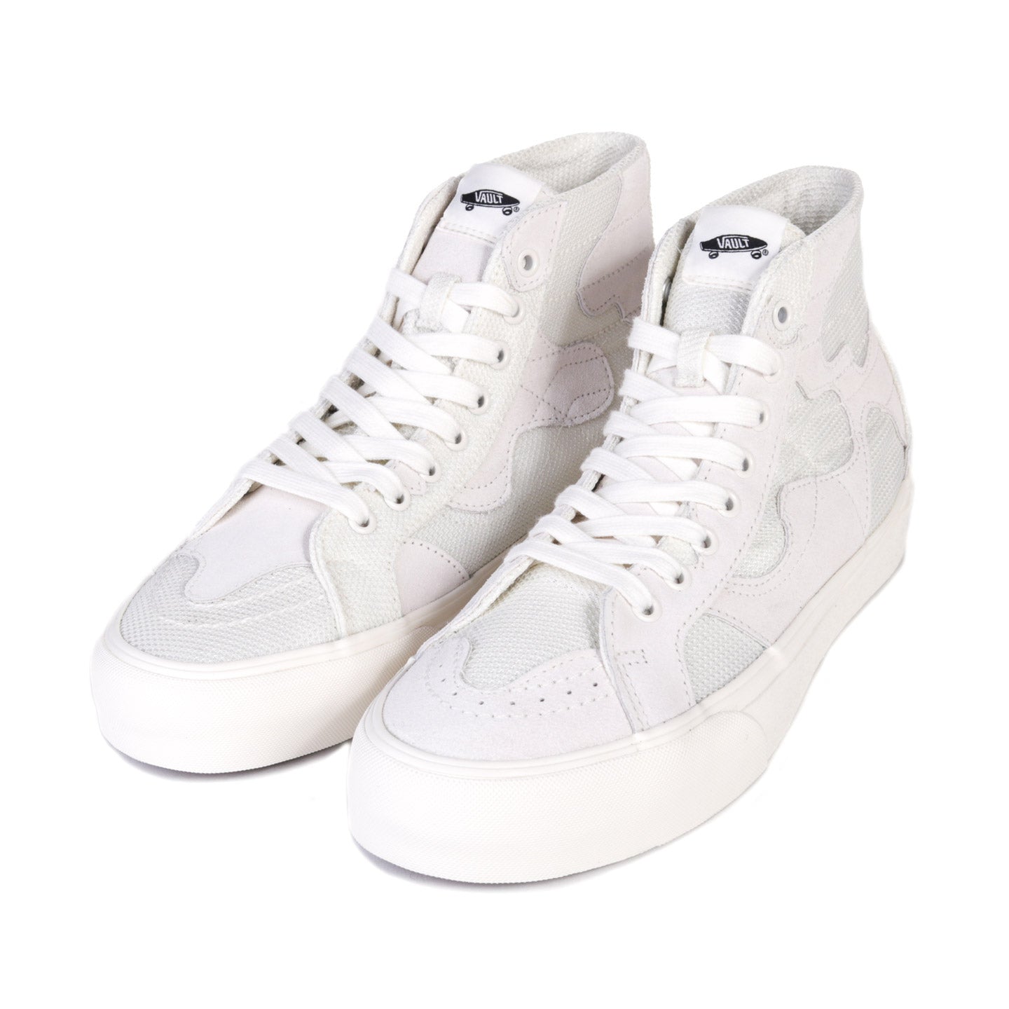 VAULT BY VANS SK8-HI WP VR3 LX MESH & SUEDE MARSHMALLOW