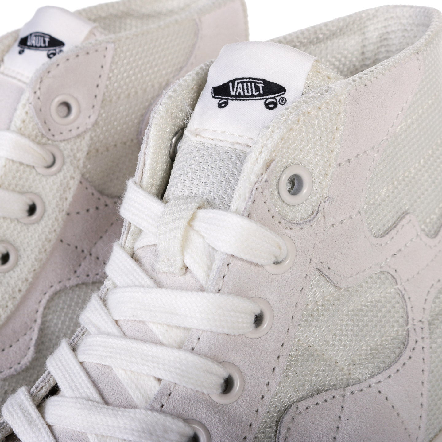 VAULT BY VANS SK8-HI WP VR3 LX MESH & SUEDE MARSHMALLOW