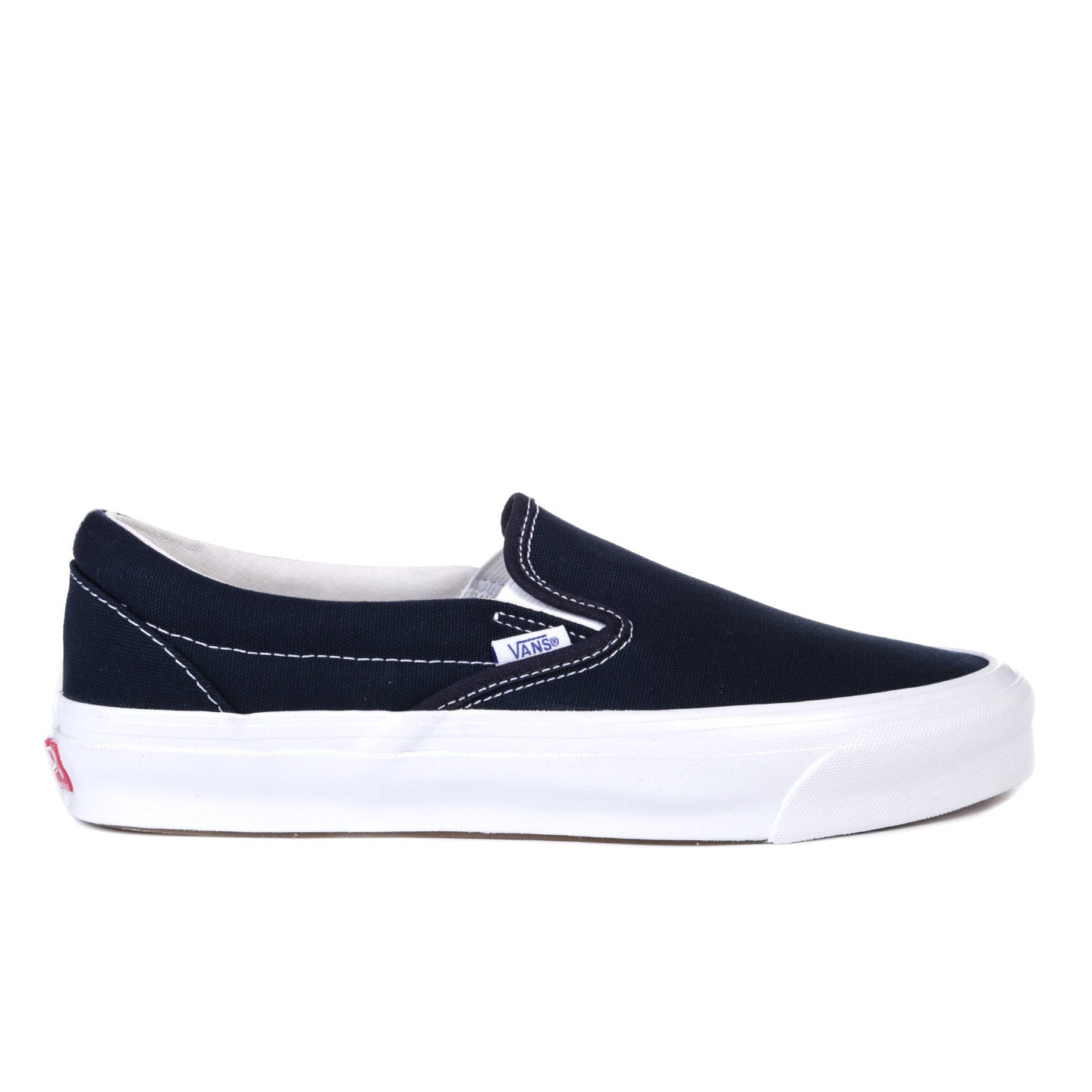 VAULT BY VANS OG CLASSIC SLIP-ON LX CANVAS NAVY