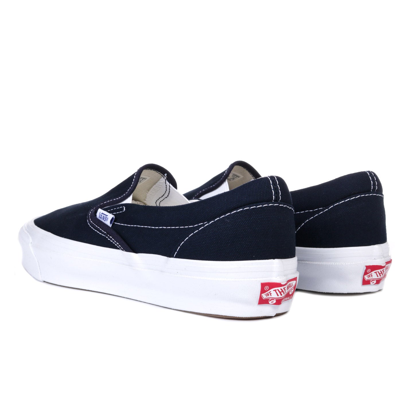 VAULT BY VANS OG CLASSIC SLIP-ON LX CANVAS NAVY