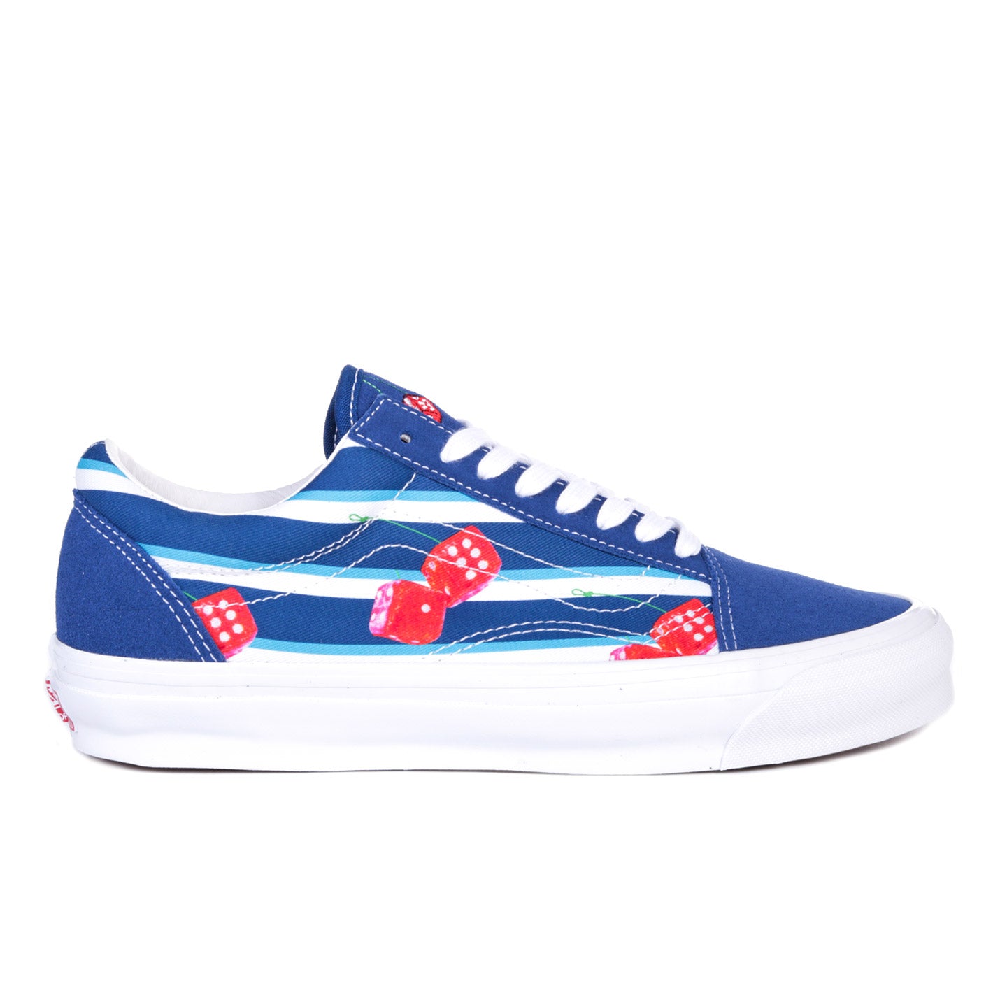 VAULT BY VANS OG OLD SKOOL LX SNAKE EYES TRUE BLUE
