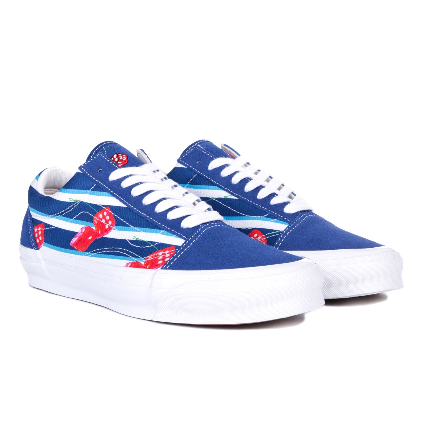 VAULT BY VANS OG OLD SKOOL LX SNAKE EYES TRUE BLUE