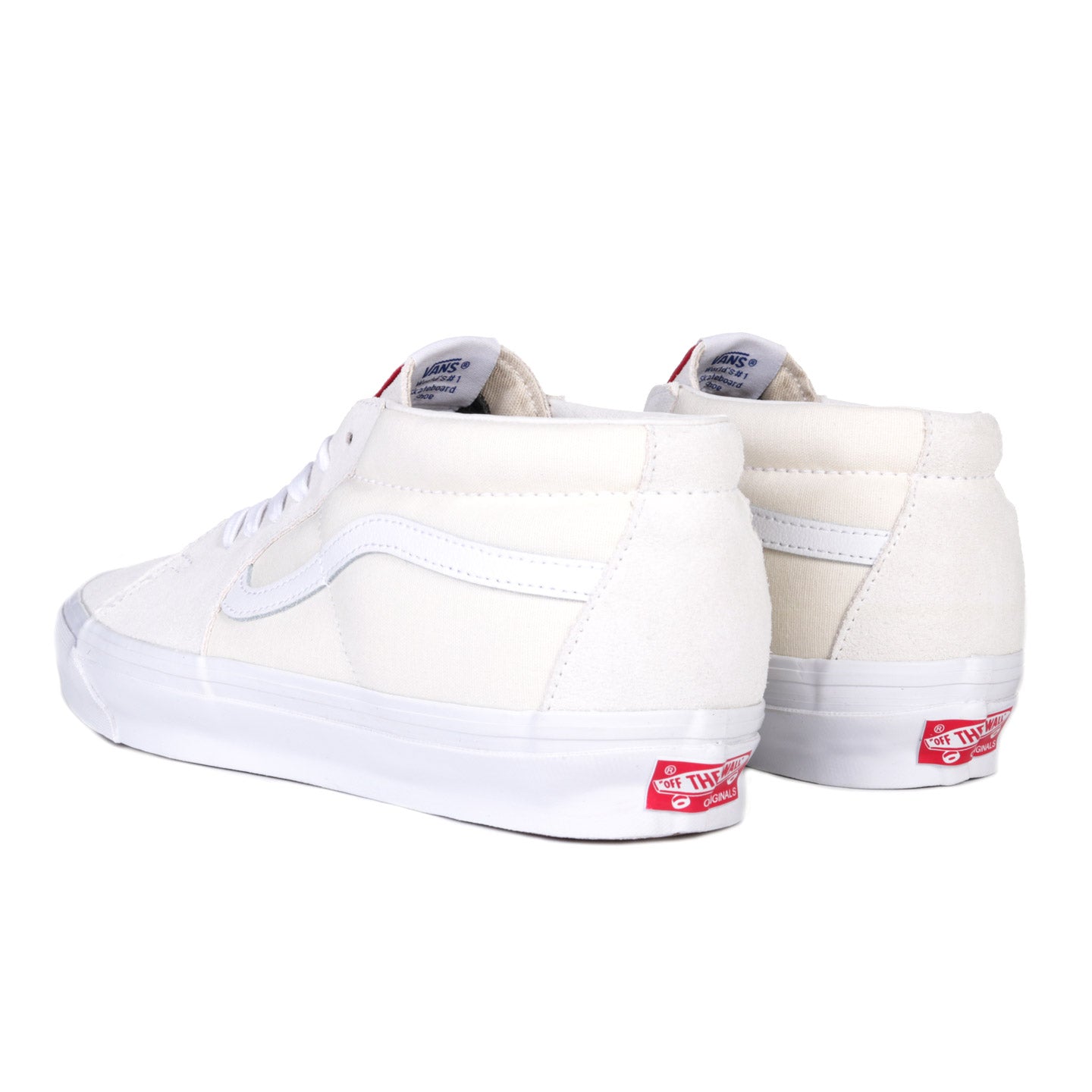 VAULT BY VANS OG SK8-MID LX WHITE