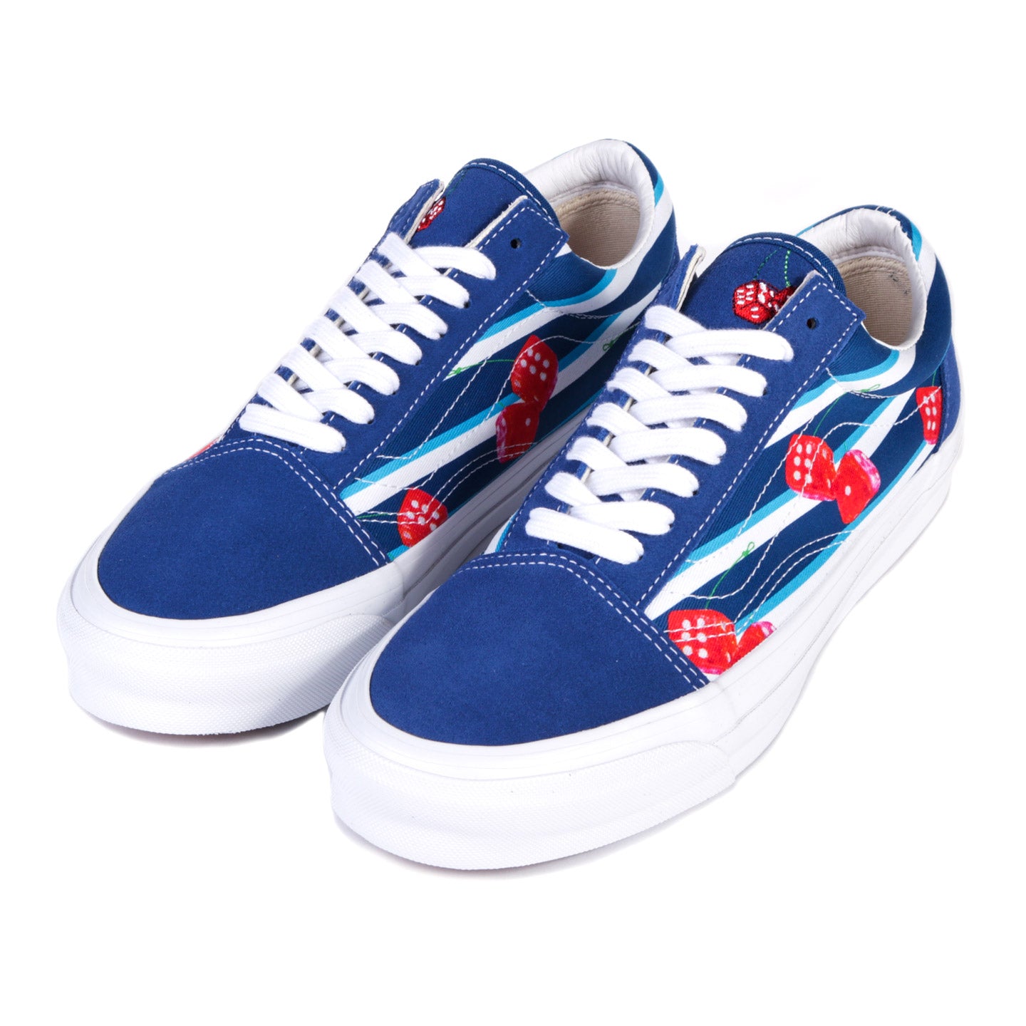 VAULT BY VANS OG OLD SKOOL LX SNAKE EYES TRUE BLUE