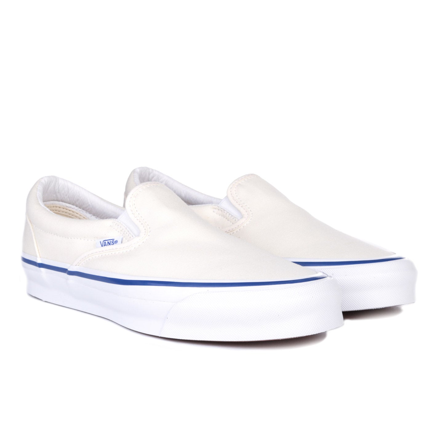 VAULT BY VANS OG CLASSIC SLIP-ON LX CANVAS CLASSIC WHITE