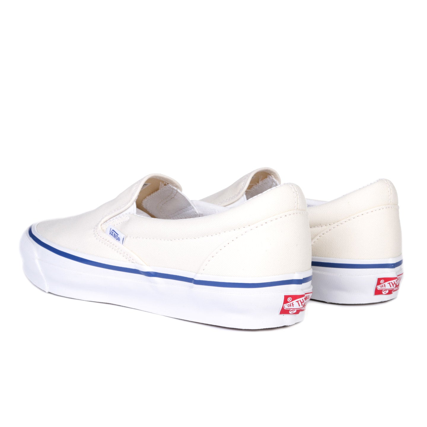 VAULT BY VANS OG CLASSIC SLIP-ON LX CANVAS CLASSIC WHITE