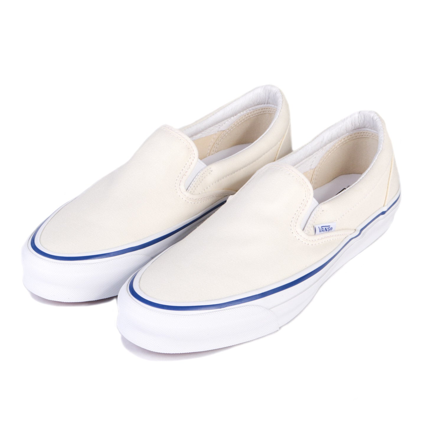 VAULT BY VANS OG CLASSIC SLIP-ON LX CANVAS CLASSIC WHITE