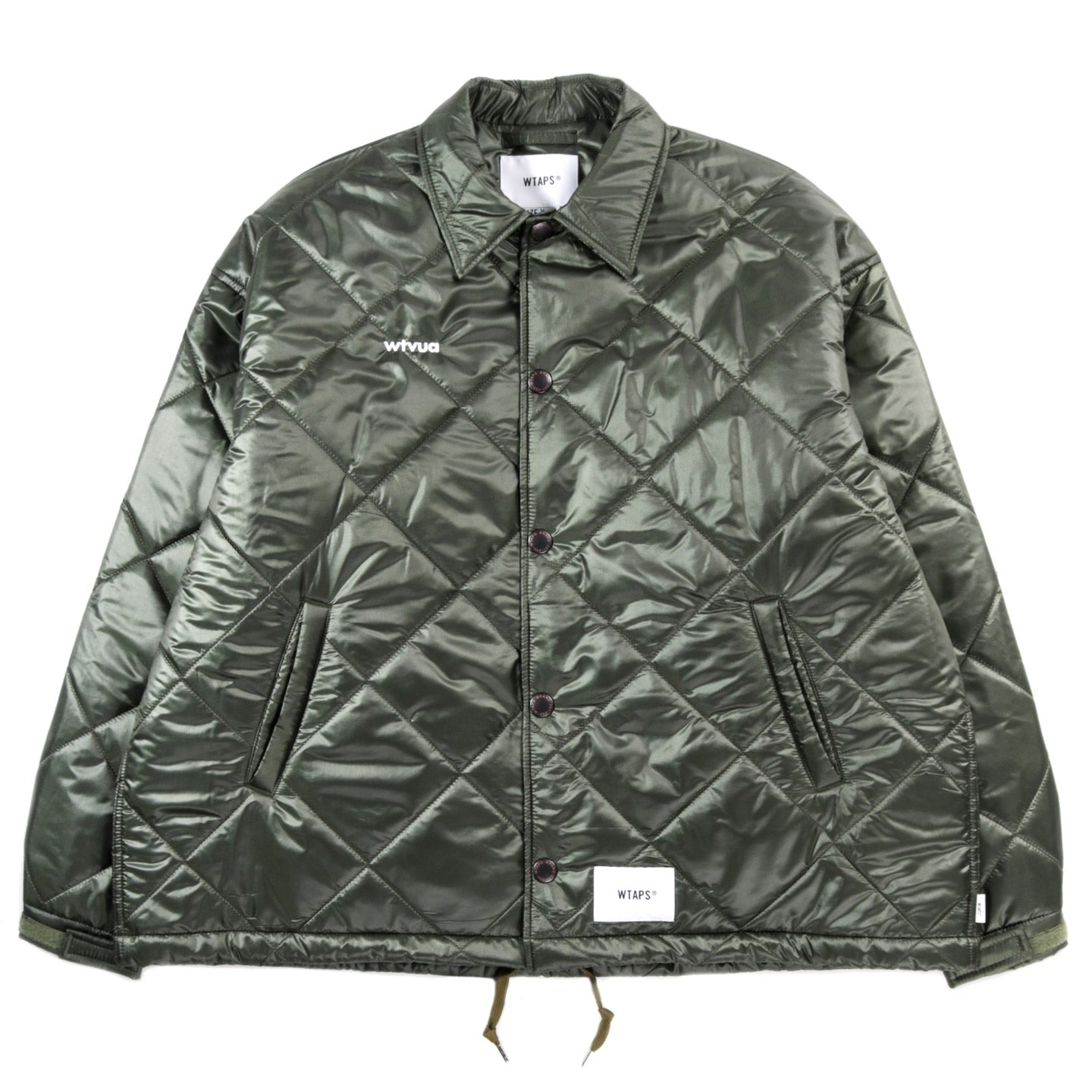 WTAPS QUILTED JACKET OLIVE DRAB