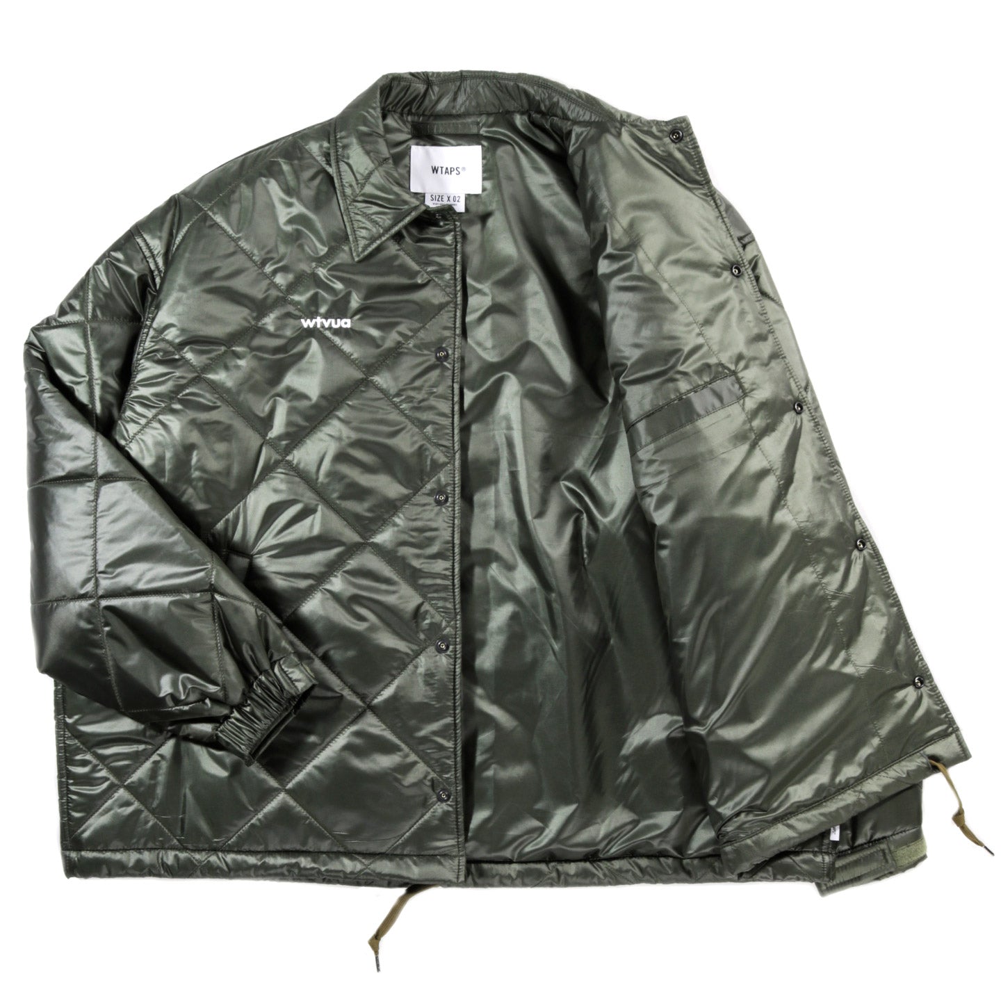 WTAPS QUILTED JACKET OLIVE DRAB