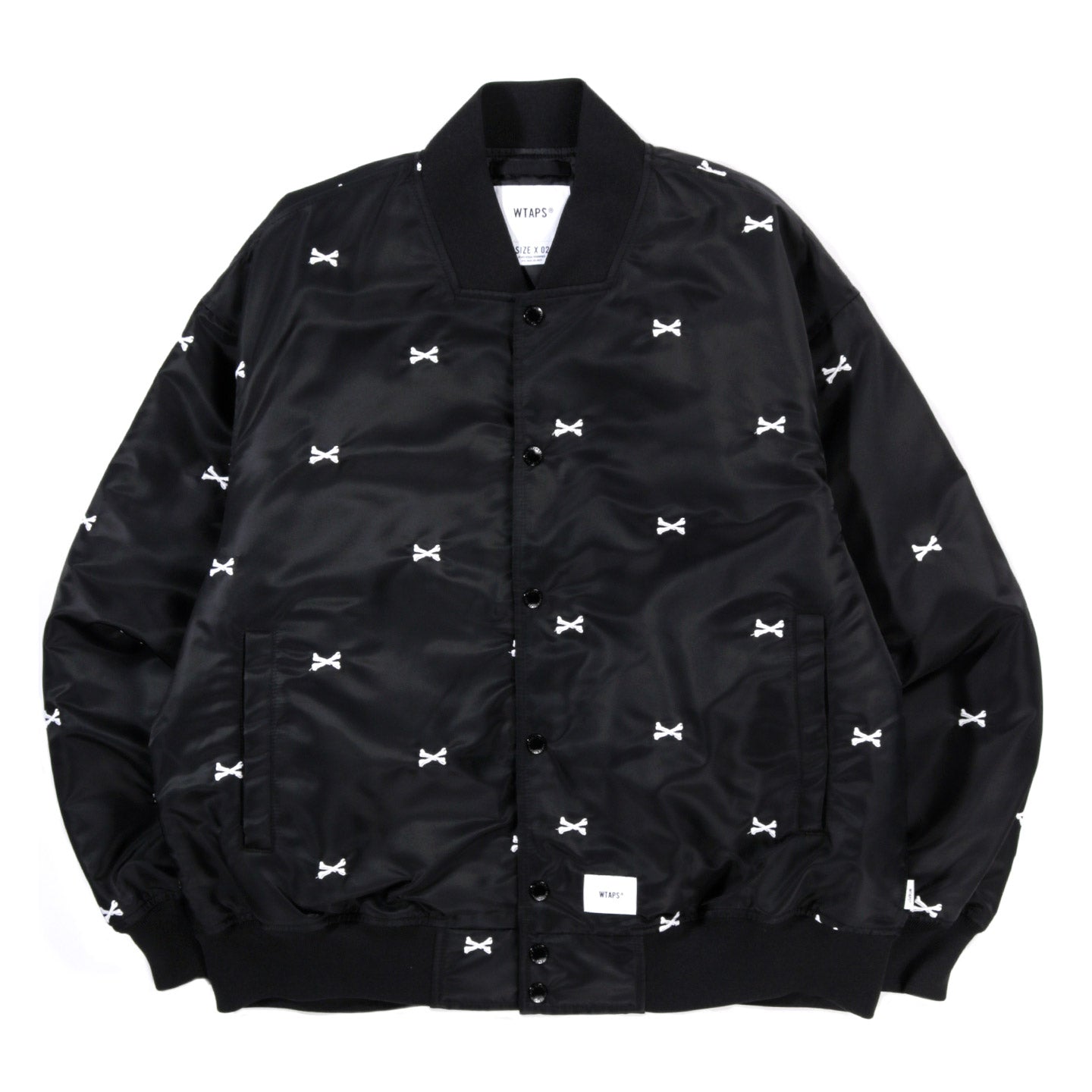 wtaps team jacket black M