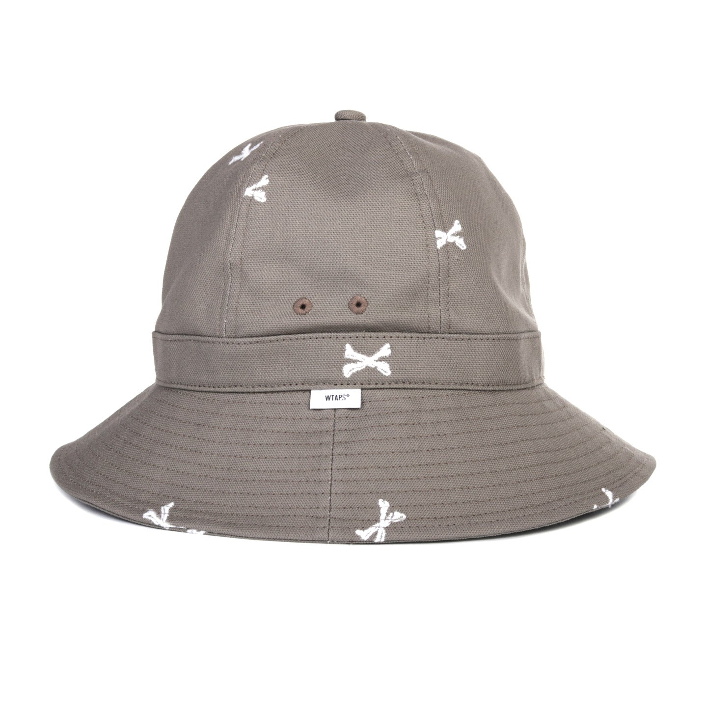 WTAPS BALL 01 HAT GREIGE EMB CROSSBONES