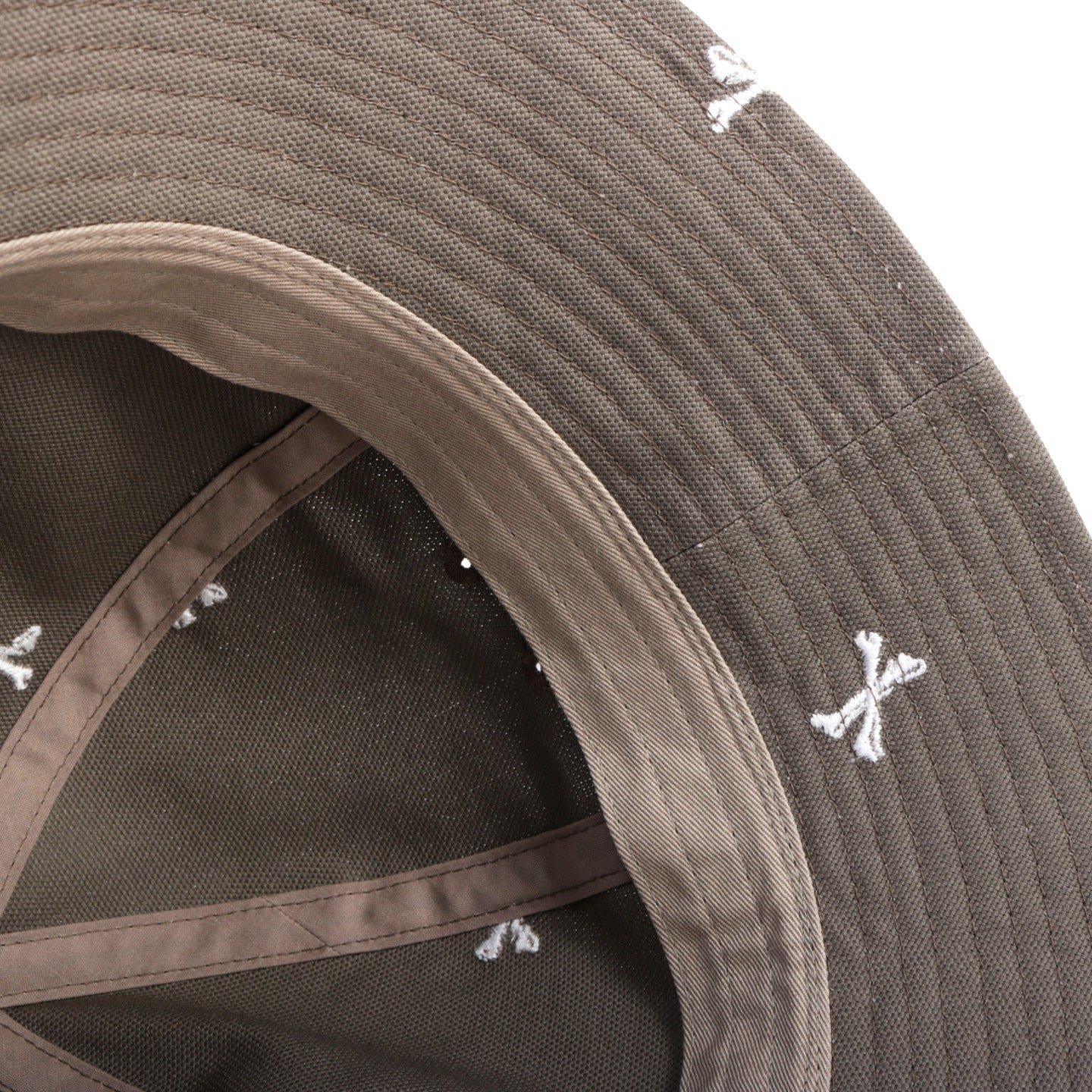 WTAPS BALL 01 HAT GREIGE EMB CROSSBONES