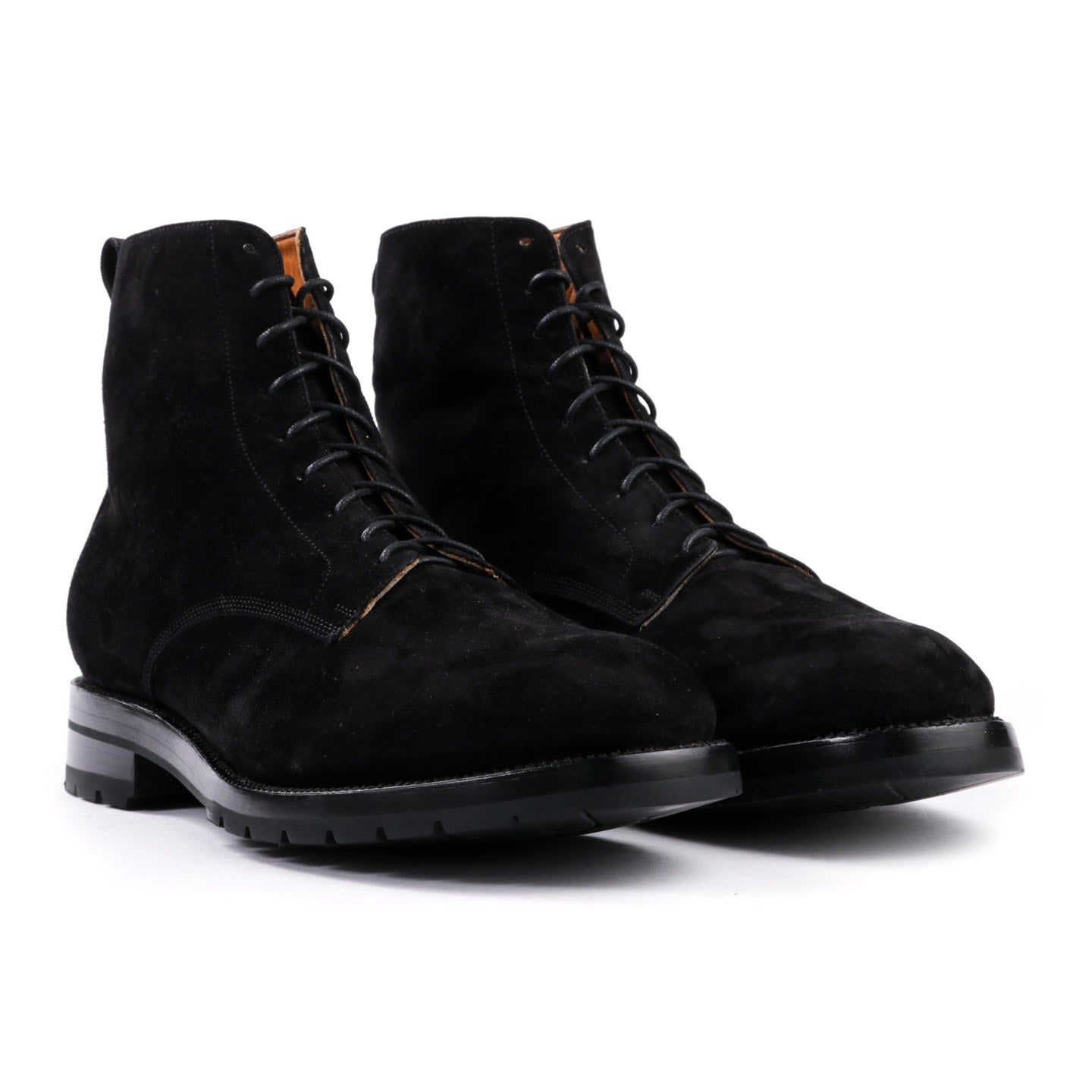 YUKETEN ERIC BOOT BLACK SUEDE