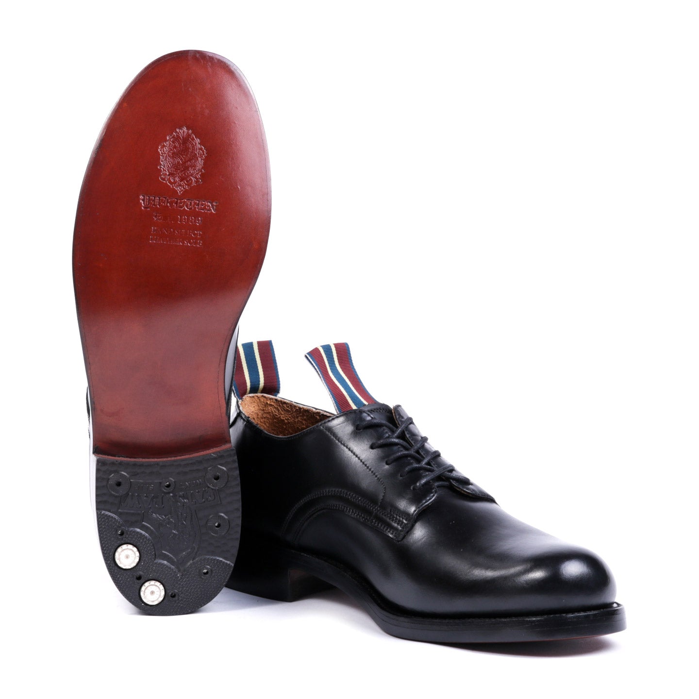 YUKETEN RIBBON OXFORD BLACK
